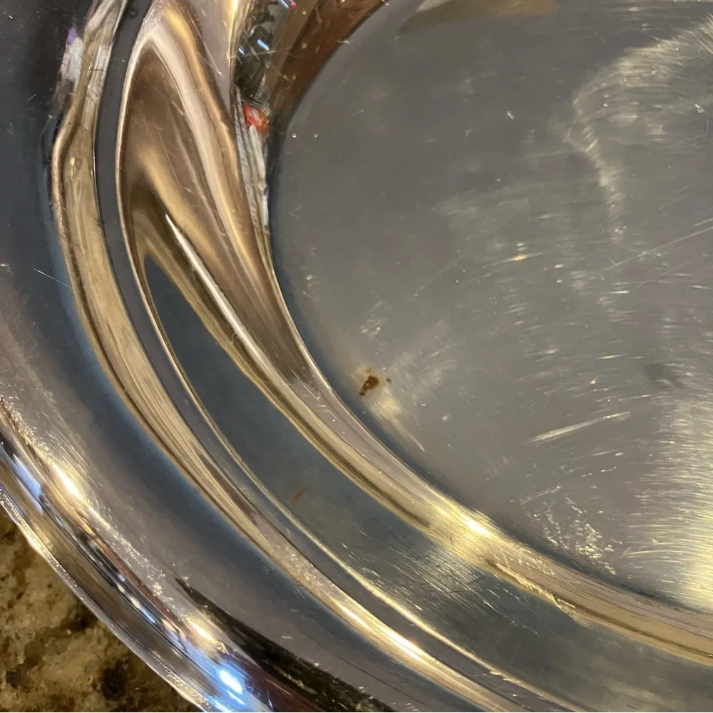 1847 Rogers & Bros Silverplate Tray FLAIR Modernism VTG‎